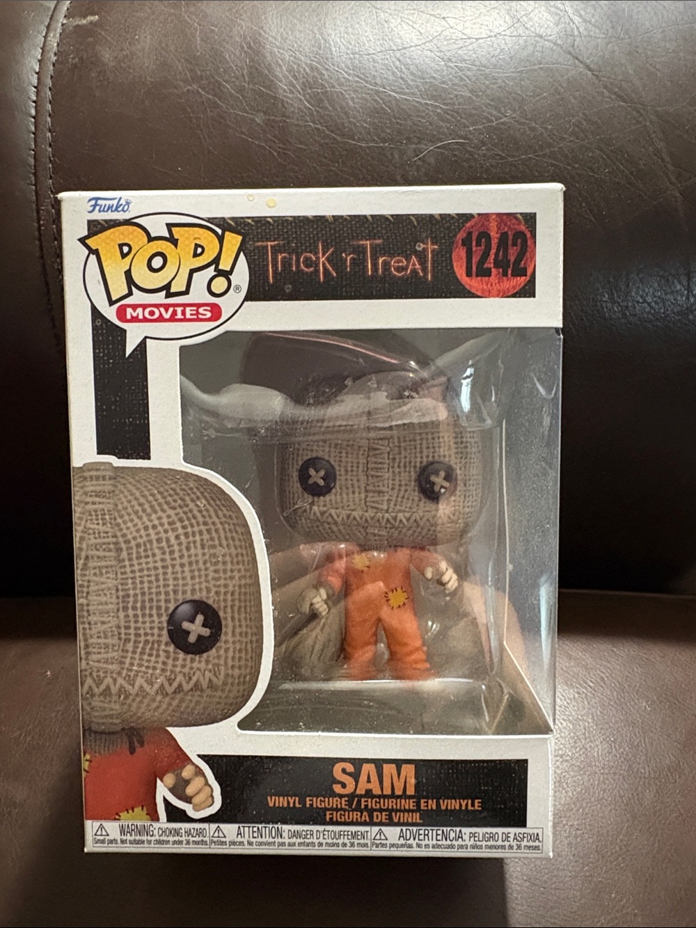 Funko Pop! Movies Trick 'r Treat Sam Vinyl Figure - Orange, Brown